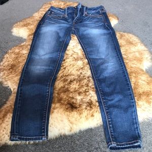 Skinny Ankle High-Stretch Denim